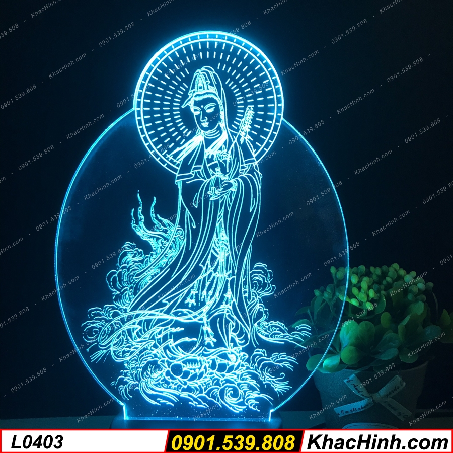 đèn bàn thờ Phật dùng pin